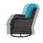 Fauteuils d'appoint en rotin avec coussins Bonia-39751558-39751553