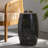 Square Side Table, With Lace Cut Accent, Table Frame, Modern, Dimensions