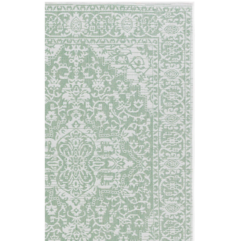 Mirla Performance Machine Washable Oriental Indoor/Outdoor Area Rug, Runner 2' x 8'