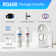  iSpring RO600-BN Tankless RO Reverse Osmosis Water Filtration System, 600 GPD Fast Flow, Brushed Nickel Faucet, 2.5:1 Pure to Drain Ratio