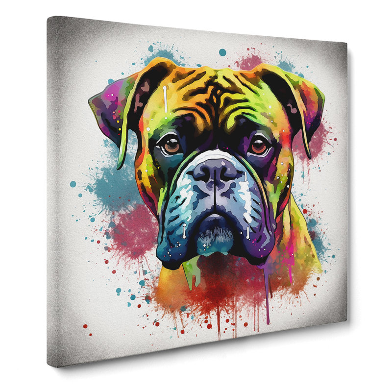 Modern Wall Art - Wrapped Canvas, 35cm H x 35cm W x 3cm D