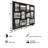 Ashok Black Matte Picture Frame with Mat