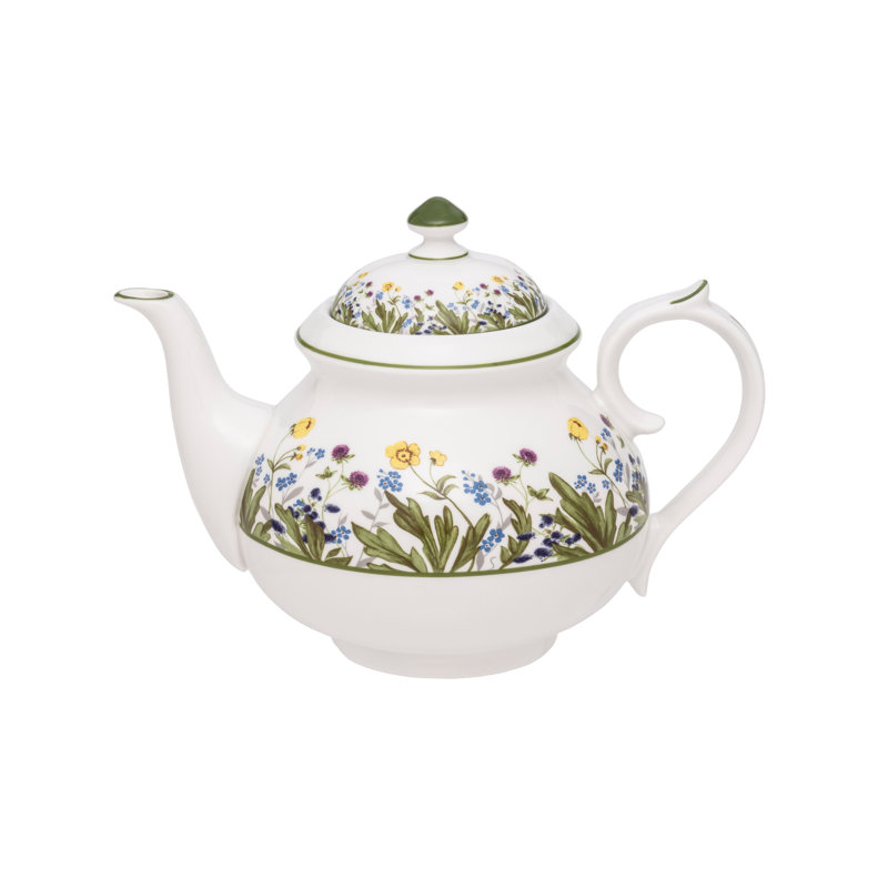 Wildflower Meadow China Teapot