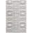 Benny-Lee Hand Tufted Viscose/Wool Ikat Rug in Gray/Ivory-50806762