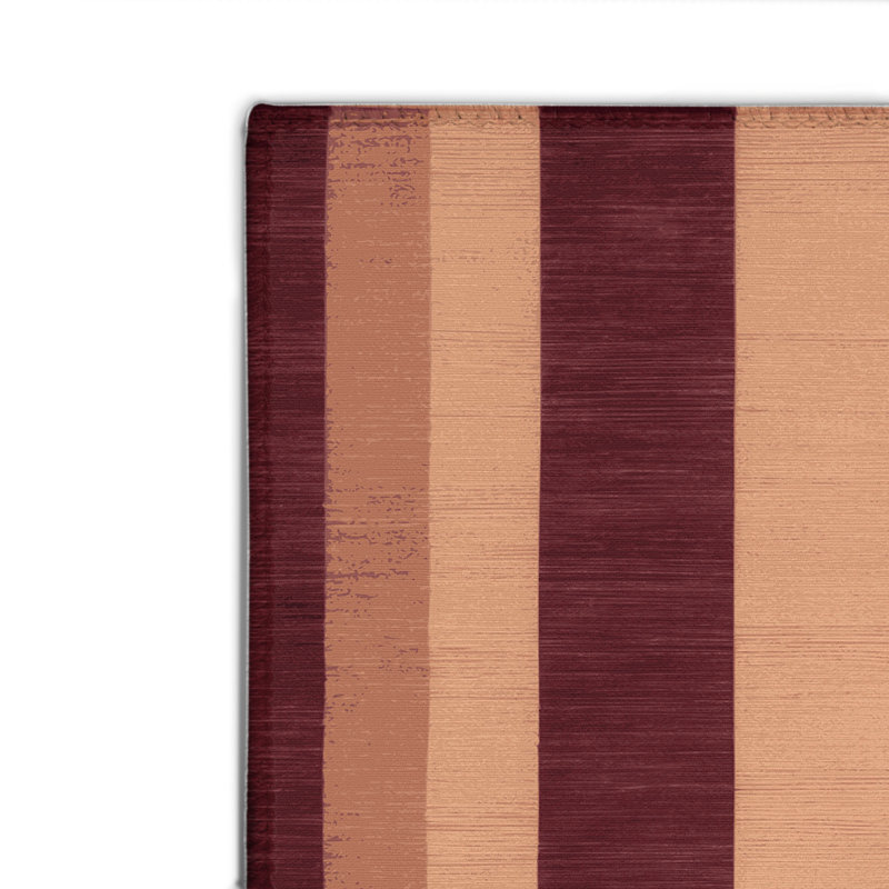 Tapis d'intérieur et d'extérieur à carreaux rouge, Rectangle 4pi x 6 pi