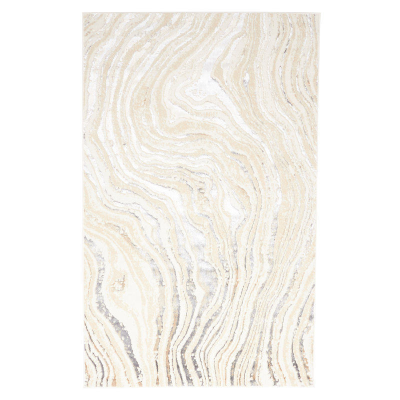 Clara Ivory Rug 8'0" x 10'0", Rectangle 8' x 10'