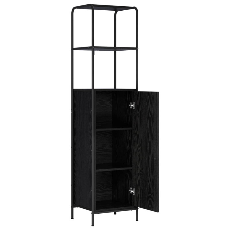 40cm Sideboard, Black Oak