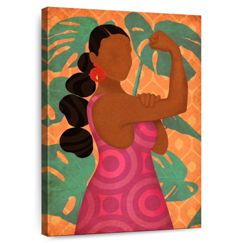 Leisha Boho Pin-Up Beauty, H 36 po x l 24 po