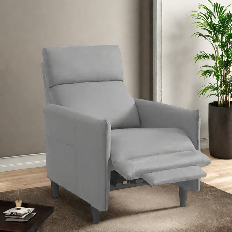 Comfortable recliner, breathable and skin-friendly, Gray