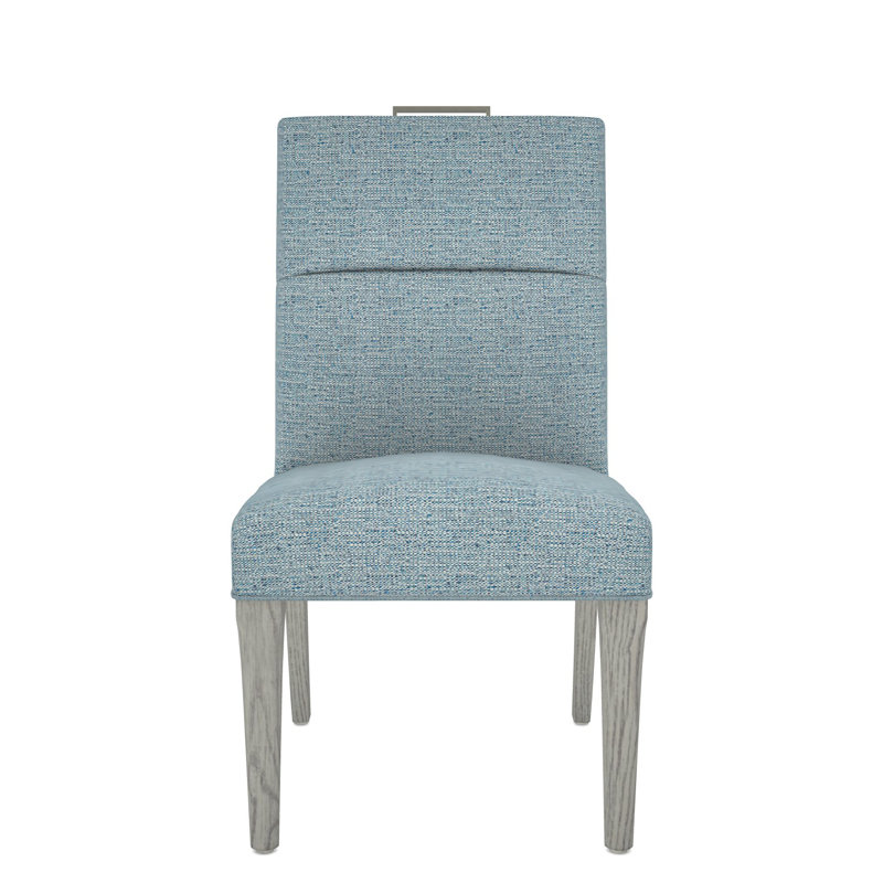 Chaise d'appoint Thom Filicia Home, Cobalt Tuck, Gris colombe