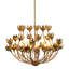 Dogwood 6-Light Chandelier, Antique Brass-1692808120