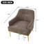 Fauteuil d'appoint Virelli Modern Chenille-1675135904