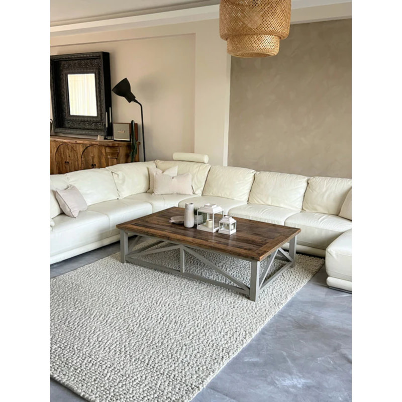 Tapis rectangulaire en laine, Rectangle 5 pi 3 po x 7 pi 11 po