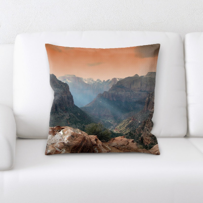 Coussin décoratif zion park