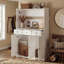 Armoire de rangement 47,2 po à 3 tiroirs Farmhouse