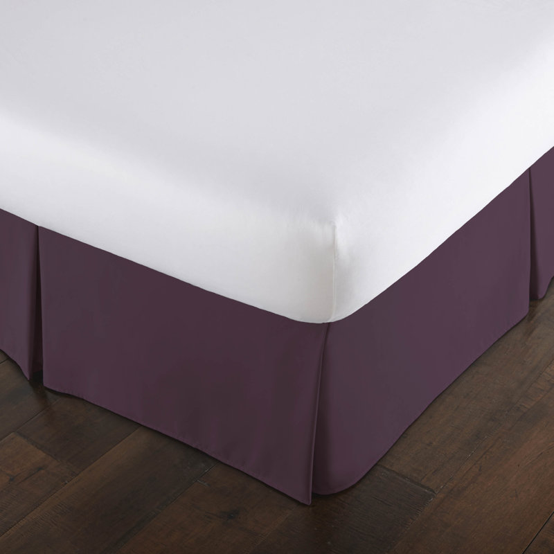 Jupe de lit Southwest Fine Linens, Très grand, Blanc brillant