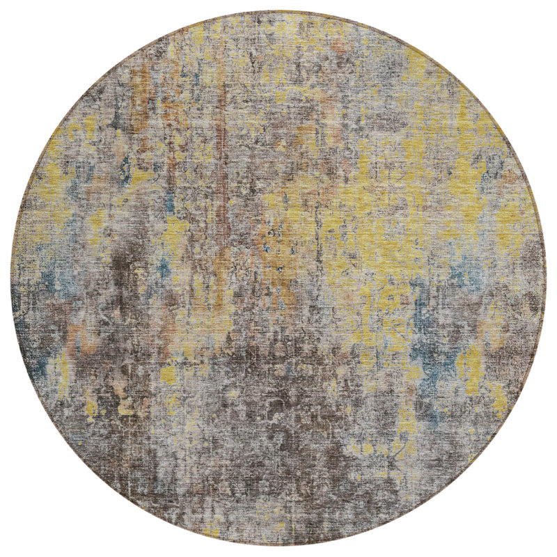 Tapis rond 8 po