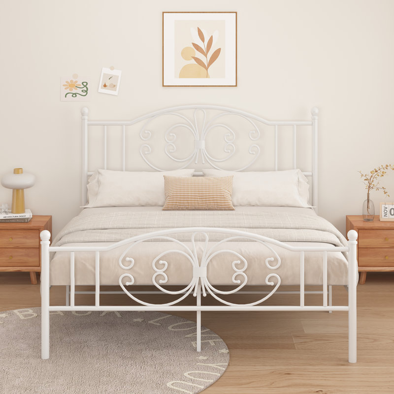 Miloud Metal Open-Frame Bed, King