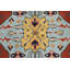 Tapis traditionnel fabriqué à la main à teinture végétale 6 x 9