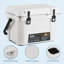 Dakota Fields 25L Handheld Cooler in White