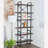 Berdena 85'' H x 35.43'' W Steel Etagere Bookcase-2036495435-2036495432