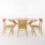 Babali 4 - Person Four Leg Dining Set