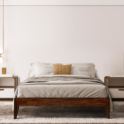 Solid Wood Platform Bed