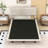 Floating Bed Frame with Adjustable LED Lights-242735428-242735430