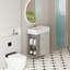 Meuble-lavabo mural 21,6 po avec lavabo en céramique