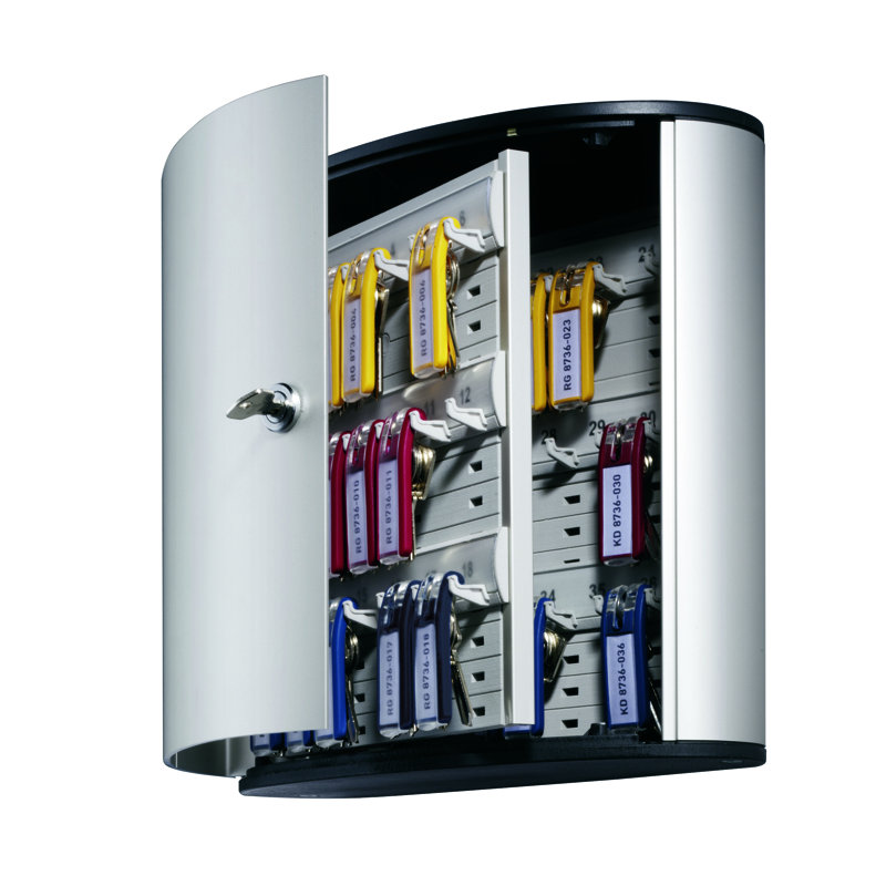 Durable Key Safe 36 Lock Box | Holds 36 Keys | Includes 6 Key Clips