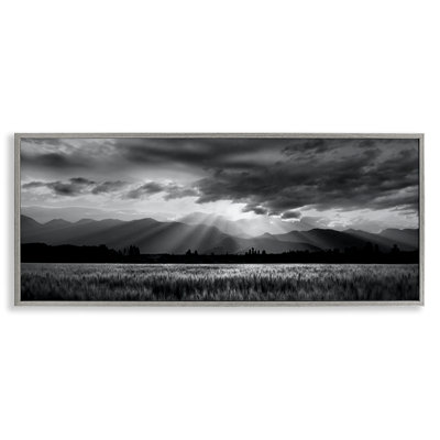 «Mountain Morning Sunbeam», estampe numérique, design par Steve Toole