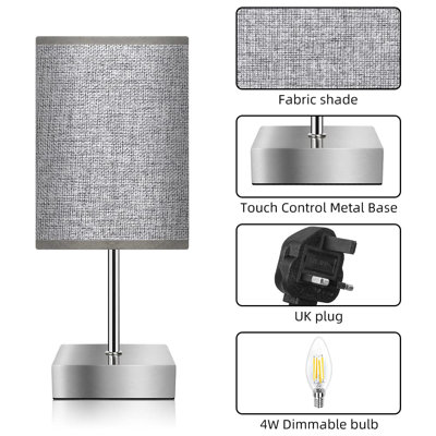Alexej Metal USB Table Lamp