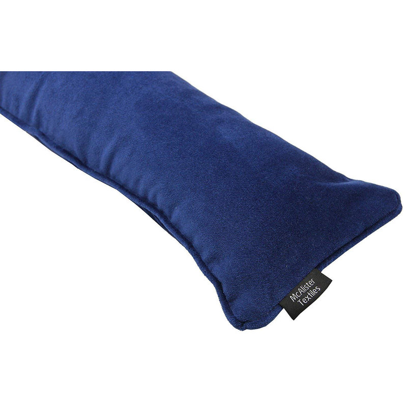 Farreli Fabric Draught Excluder, Navy Blue