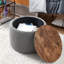 Repose-pieds rond avec rangement 2East 23,6 "-88206497