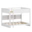 Lit superposé peu encombrant avec tablettes de rangement intégrées et ports USB-2134680517