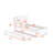 Upholstered Platform Bed with Trundle and LED Lights-1231073962-1231073965