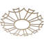 Médaillon de plafond en bois Augustus-63412101-63412116