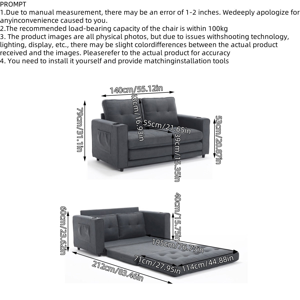 Product Dimensions