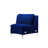 Velvet Curved Sectional Symmetrical