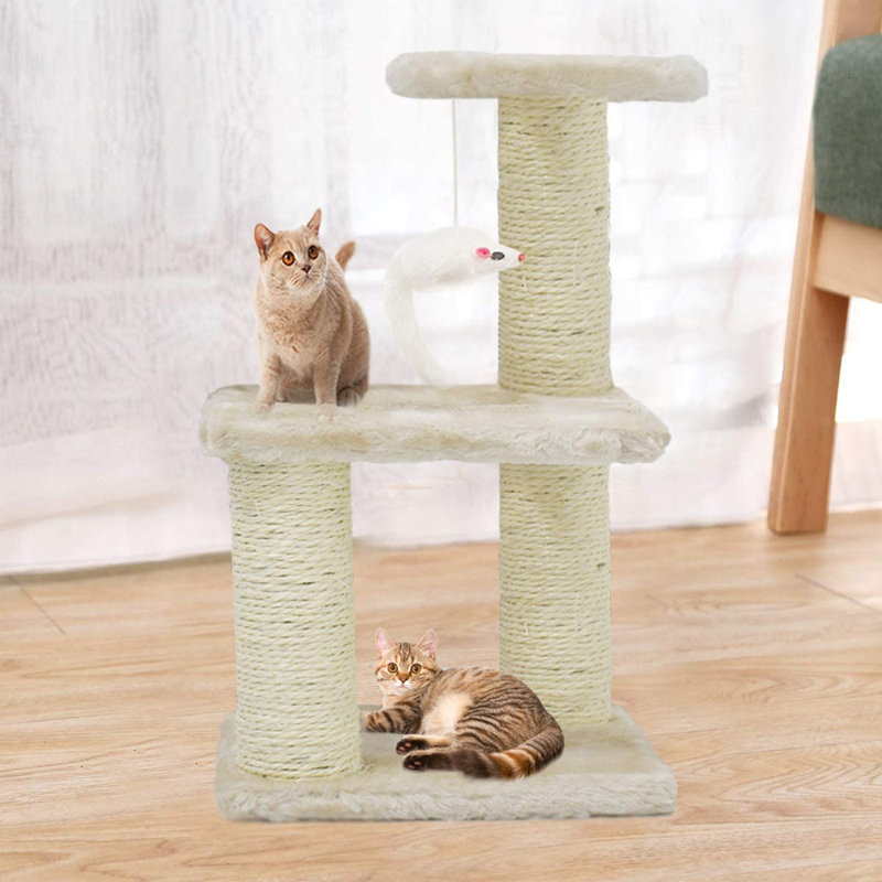 Arbre à chat 15,85 "Daemen, Blanc