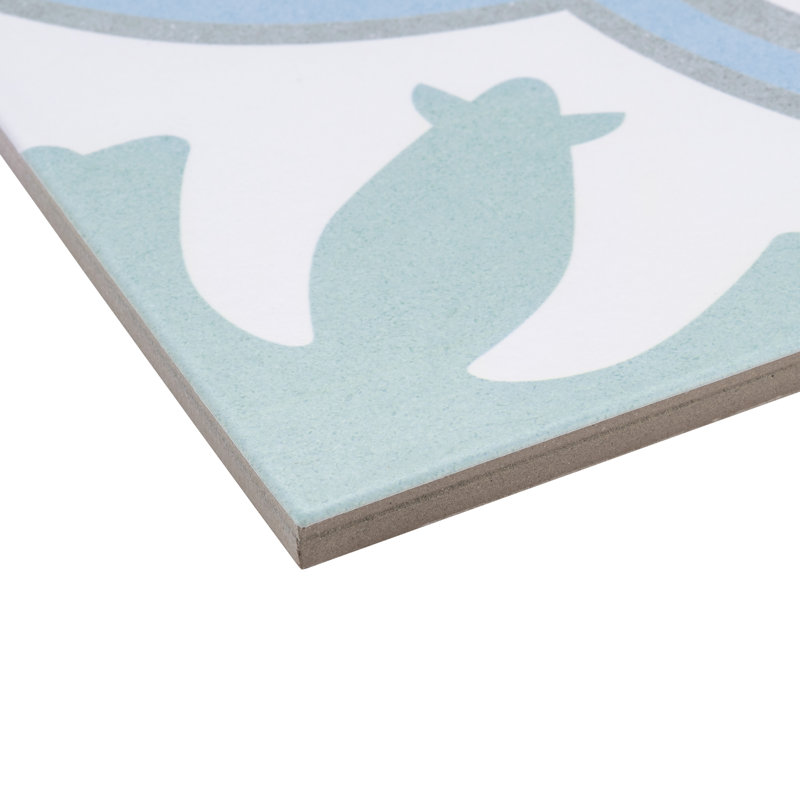 Carreau de porcelaine pour plancher et mur 9-3 / 4 po x 9-3 / 4 po Lacour
