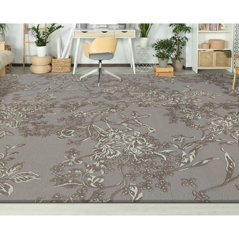 Hand-Knotted High-Quality Gold Area Rug