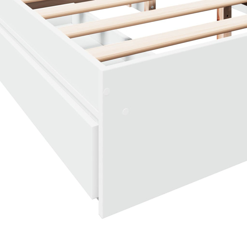 Greger Bed, 160 x 200cm, White