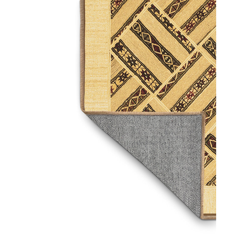 Washable Southwestern Indoor Rug, Rectangle 2' x 3'