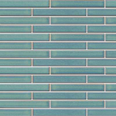 SAMPLE-Regala 11.54" x 11.69" Porcelain Brick Joint Mosaic Wall Tile