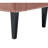 Ellen Swoop Arm Settee Bench With Nailhead Trim For Entryway-1625762411