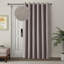 Linen Blend Blackout Single Curtain Panel-1556488314