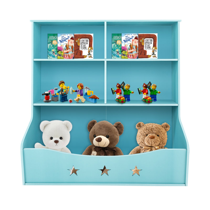 Anauri Bookcase, Blue