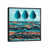 Black Floater Framed selected
