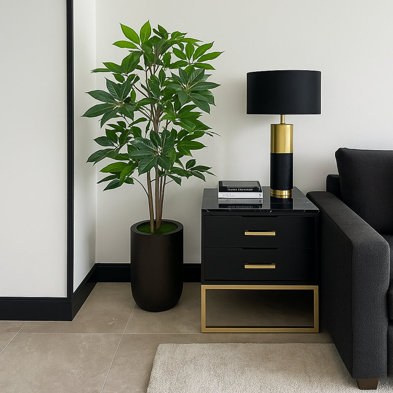 Arbre Schefflera en pot de Fiberstone